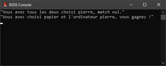 La console RGSS