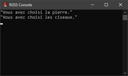 La console RGSS